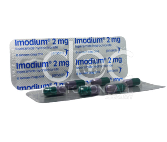Imodium 2mg Capsule 6s - DoctorOnCall Online Pharmacy