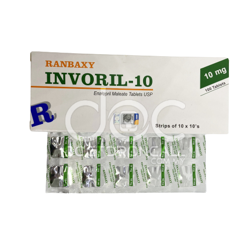 Invoril 10mg Tablet 10s (strip) - DoctorOnCall Farmasi Online