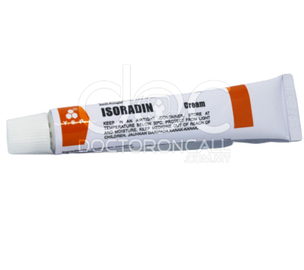 Isoradin Cream 10g - DoctorOnCall Farmasi Online