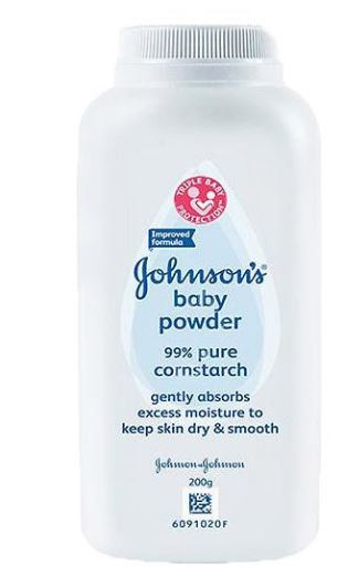 Johnson 99% Pure Cornstarch Baby Powder 200g - DoctorOnCall Online Pharmacy