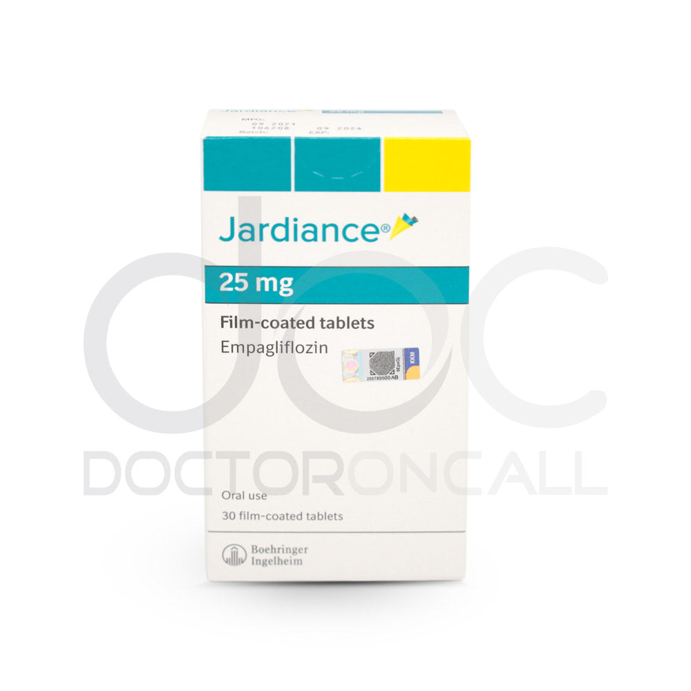 Buy Jardiance 25mg Tablet 30s- Uses, Dosage, Side Effects, Instructions