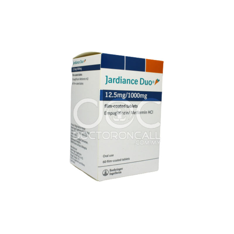Buy Jardiance Duo 12.5mg/1000mgTablet: View Uses, Side Effects, Price