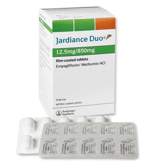 Buy Jardiance Duo 12.5mg/850mg Tablet 60s- Uses, Dosage, Side Effects