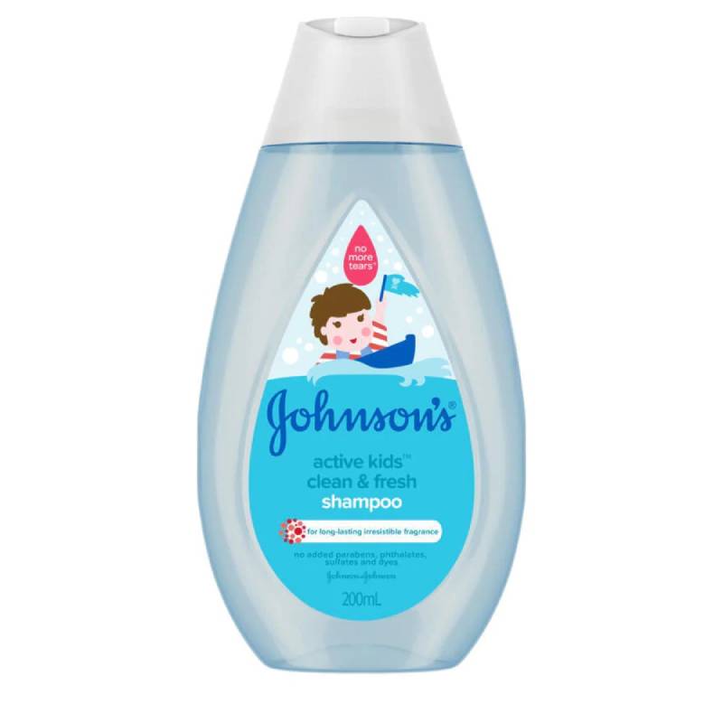 Johnson's Baby Active Fresh Shampoo - 200ml - DoctorOnCall Farmasi Online