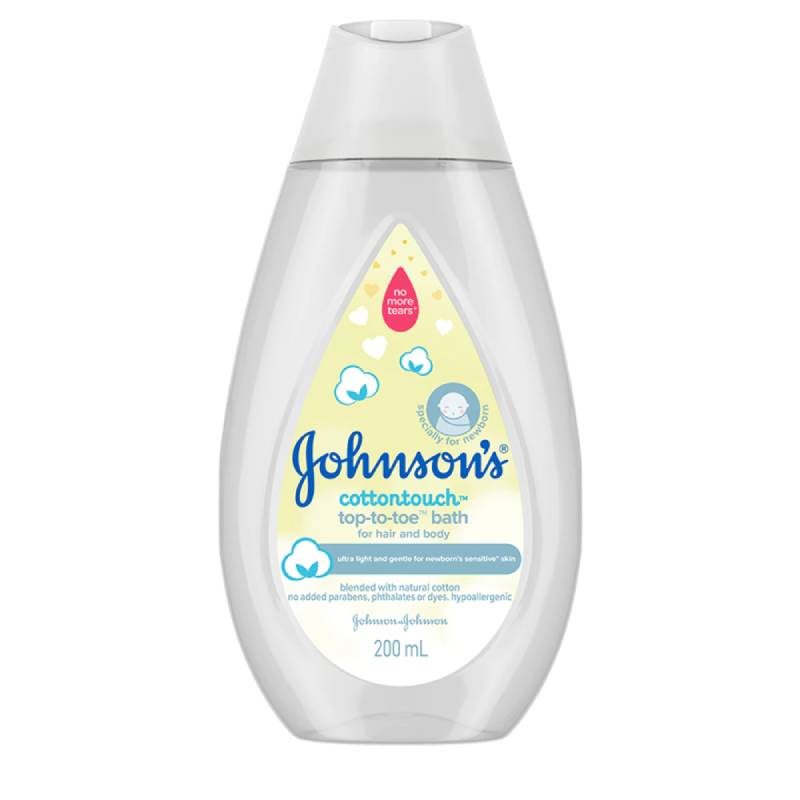 Johnson's Baby Cotton Touch Bath 200ml - DoctorOnCall Online Pharmacy