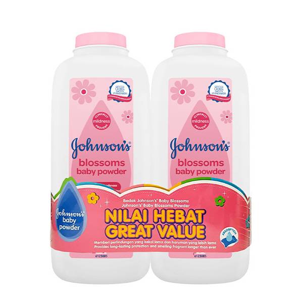 Johnson's Blossom Baby Powder 100g - DoctorOnCall Farmasi Online