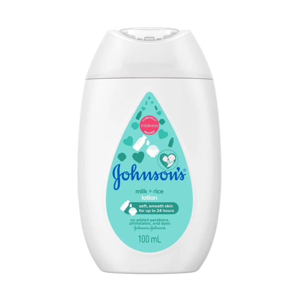 Johnson's Baby Lotion Milk + Rice 500ml - DoctorOnCall Farmasi Online