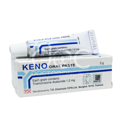 Keno Oral Paste 3g - DoctorOnCall Farmasi Online