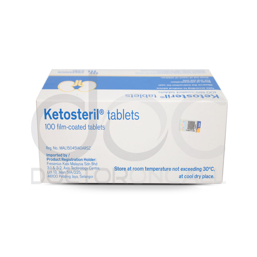 Ketosteril Tablet 100s - DoctorOnCall Online Pharmacy