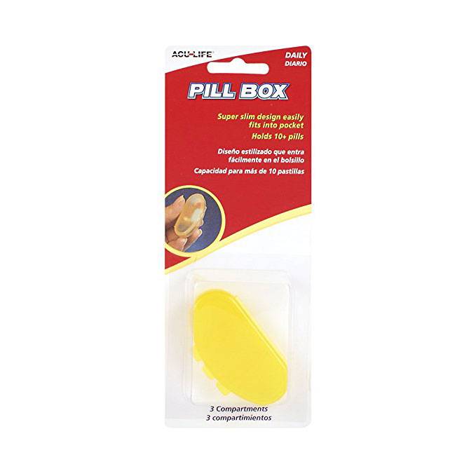 Acu-Life Daily Pill Box (184A) - 1s - DoctorOnCall Online Pharmacy