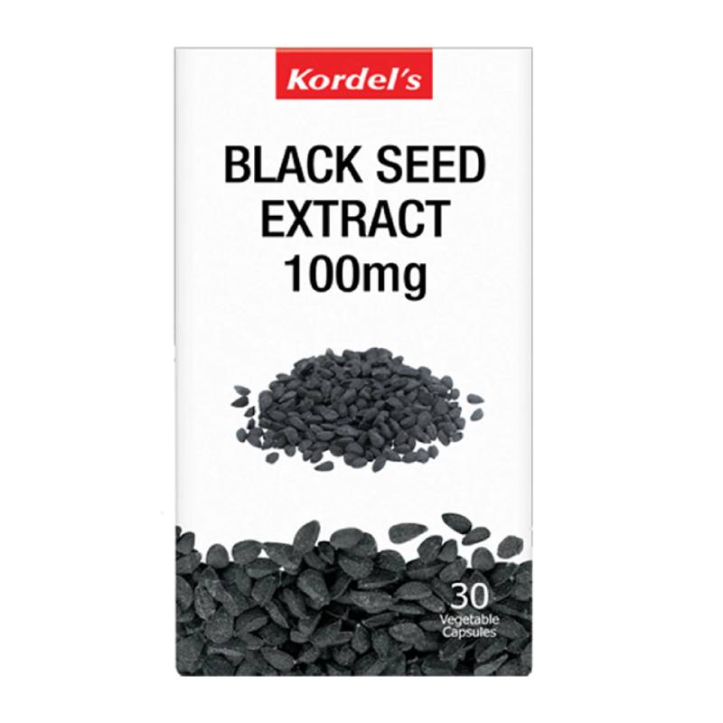 Kordel's Black Seed Extrate 100mg Capsule - 30s - DoctorOnCall Online Pharmacy