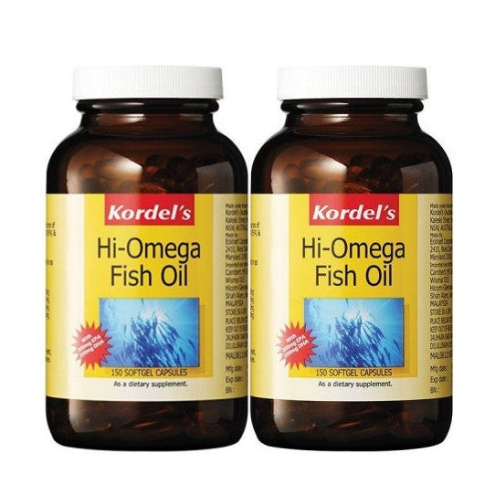 Kordel's Hi-Omega Fish Oil Capsule 150s x2 - DoctorOnCall Farmasi Online