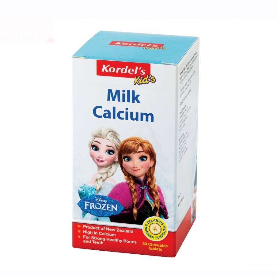 Kordel's Kid's Milk Calcium Tablet 30s - DoctorOnCall Farmasi Online