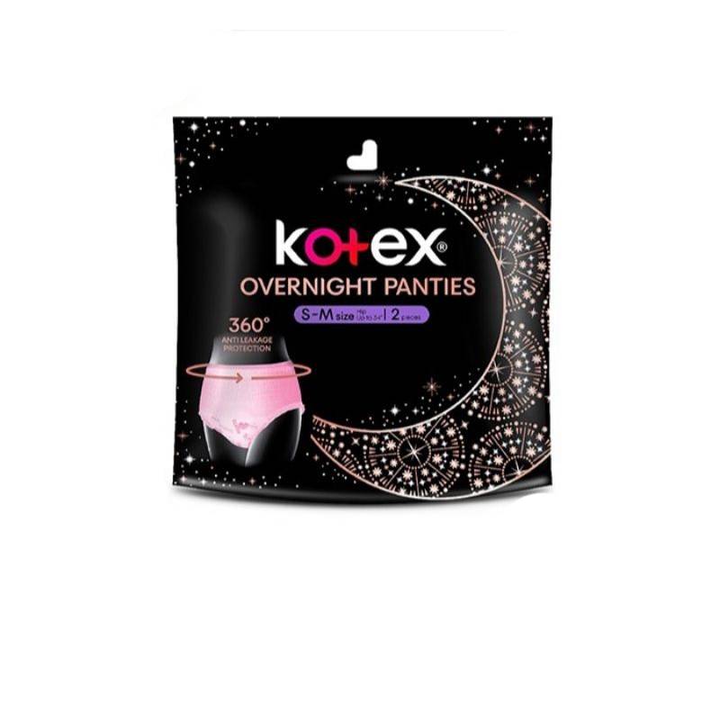 Kotex Overnight Panties (Small/Medium) 2s - DoctorOnCall Online Pharmacy