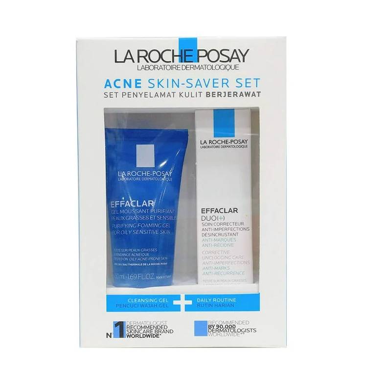 La Roche Posay Effaclar Acne Skin Saver Set 1s - DoctorOnCall Farmasi Online