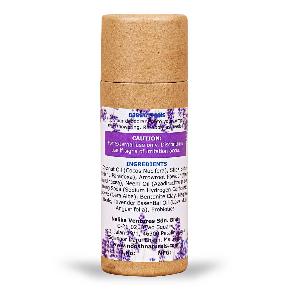 Noosh Naturals Lavander Deodorant 22g - DoctorOnCall Farmasi Online