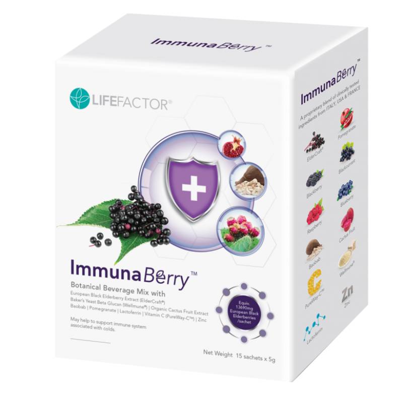 LifeFactor Immuna Berry Sachet 15s - DoctorOnCall Online Pharmacy