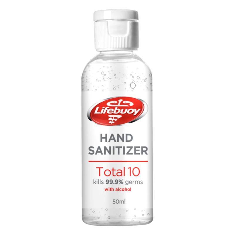 Lifebuoy Total 10 Hand Sanitizer 50ml - DoctorOnCall Online Pharmacy