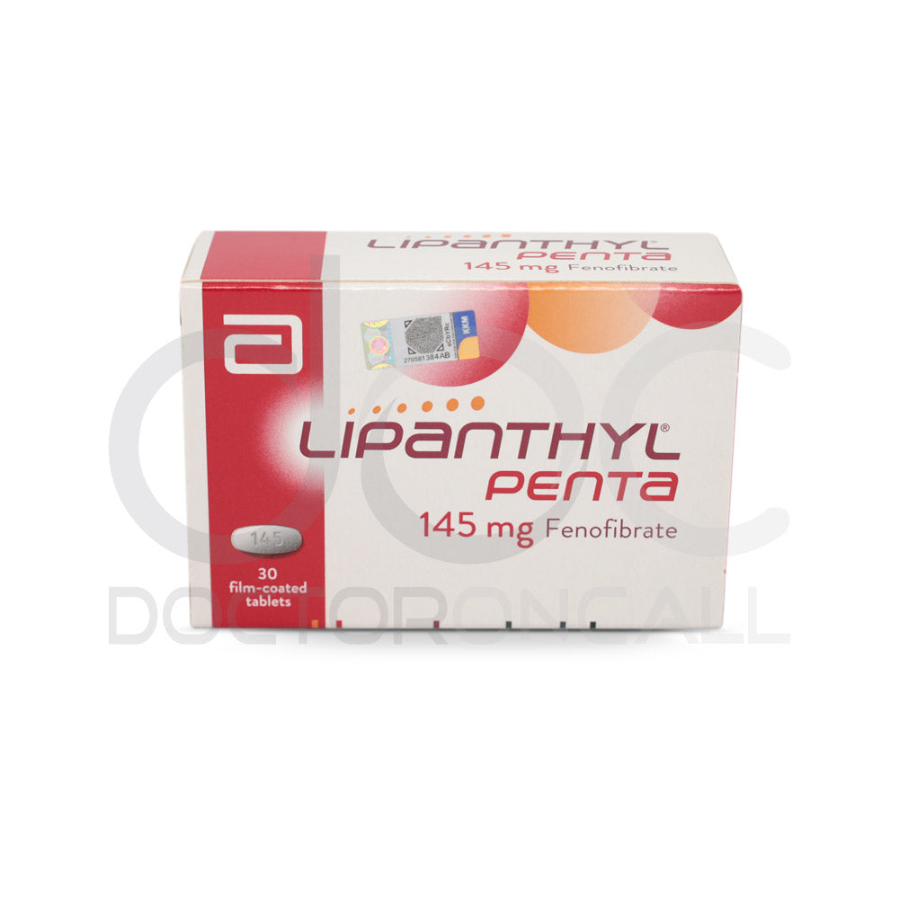 Abbott Lipanthyl Penta 145mg Tablet 30s - DoctorOnCall Farmasi Online