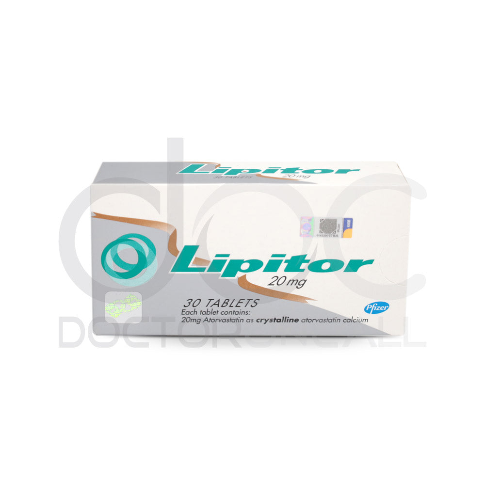 Lipitor 20mg Tablet 30s - DoctorOnCall Online Pharmacy