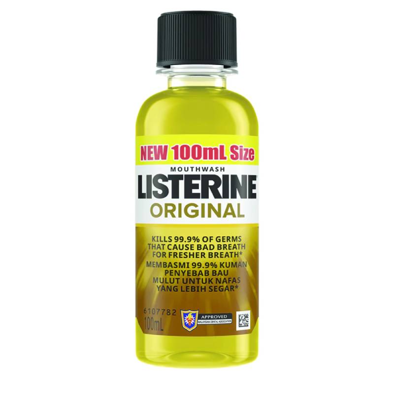 Listerine Original Mouthwash 100ml - DoctorOnCall Online Pharmacy