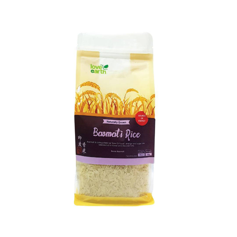 Love Earth Low GI Basmati Rice 900g - DoctorOnCall Farmasi Online