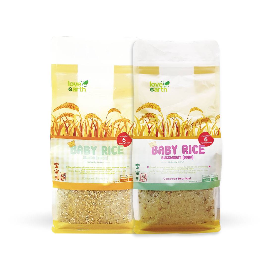 Love Earth Organic Baby Rice (Quinoa) - 900g x2 - DoctorOnCall Online Pharmacy