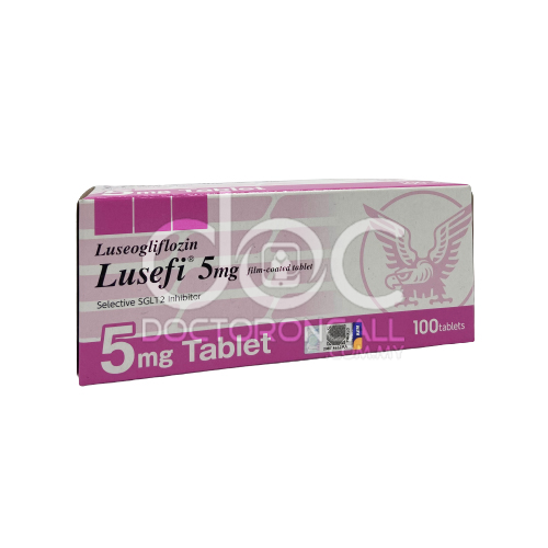 HOE Lusefi 5mg Tablet - 100s - DoctorOnCall Farmasi Online