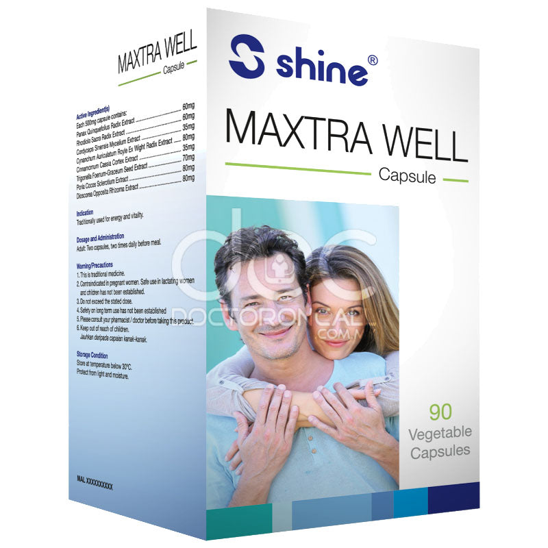 Shine Maxtra Capsule 90s - DoctorOnCall Online Pharmacy