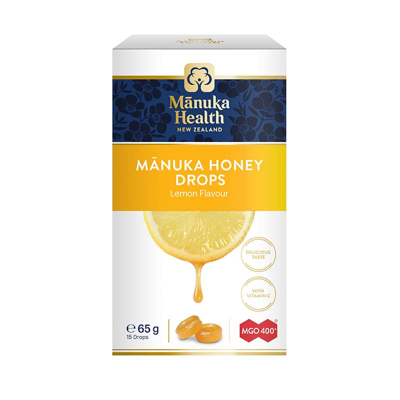 Manuka Health Manuka Honey Drops MGO400+ 15s Blackcurrant - DoctorOnCall Online Pharmacy