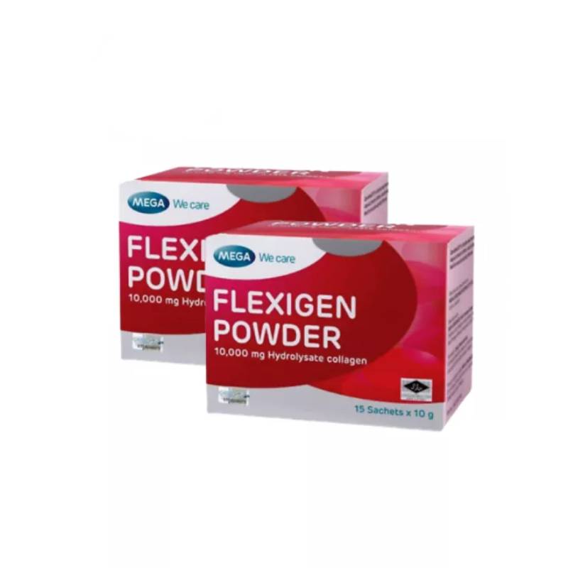 Mega We Care Flexigen 10000mg Hydrolysate Collagen Powder 30s - DoctorOnCall Farmasi Online
