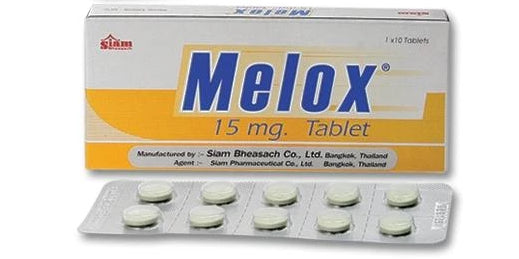 Melox 15mg Tablet - 10s (strip) - DoctorOnCall Farmasi Online