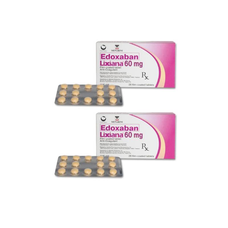 Lixiana Edoxaban Flm-Coated 60mg Tablet 28s - DoctorOnCall Online Pharmacy