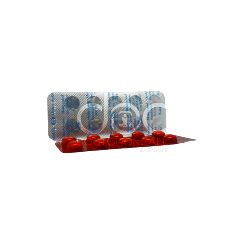 Methycobal 500mcg Tablet (Red) 100s - DoctorOnCall Farmasi Online