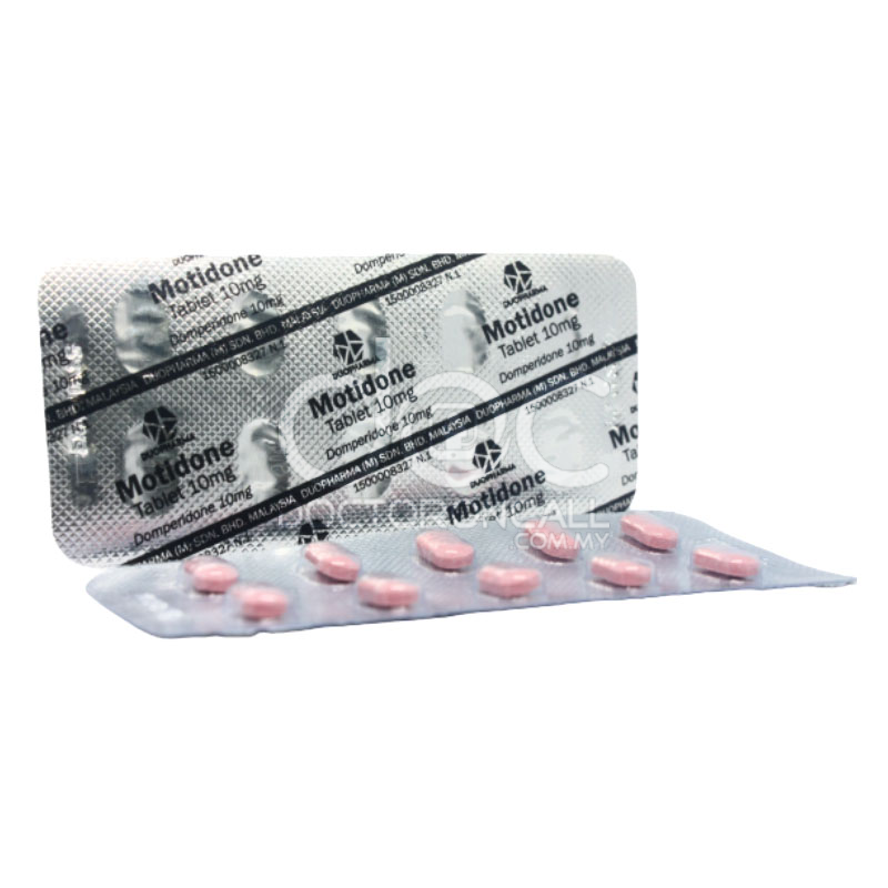 Motidone 10mg Tablet 10s (strip) - DoctorOnCall Online Pharmacy