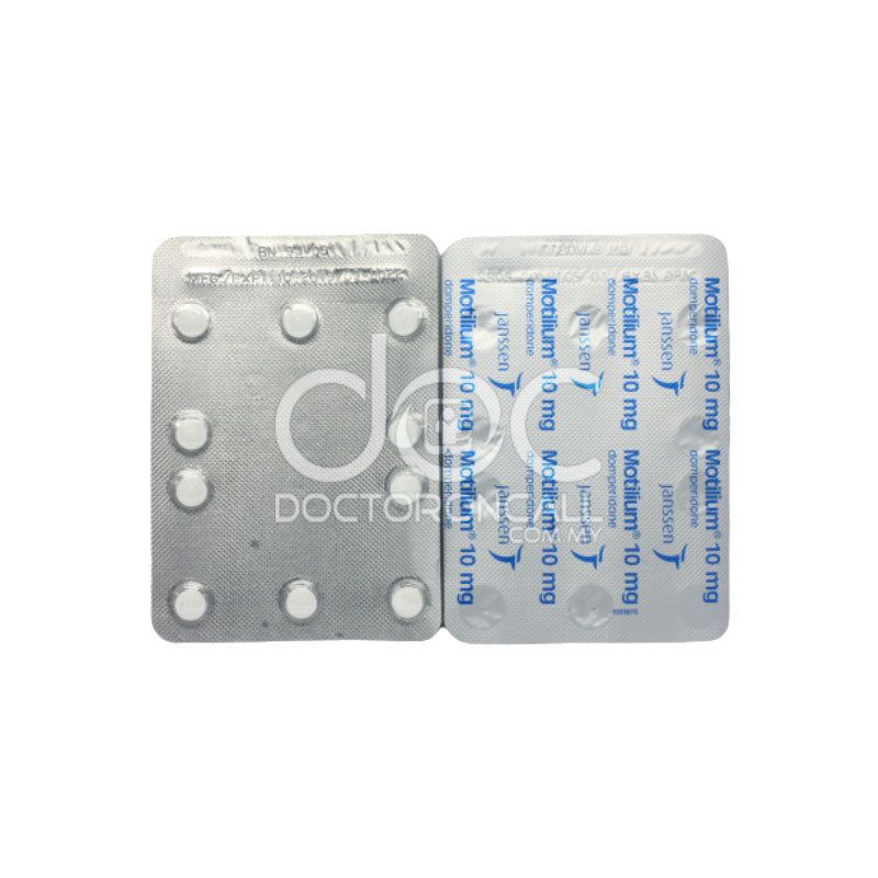 Motilium 10mg Tablet 25s (strip) - DoctorOnCall Farmasi Online