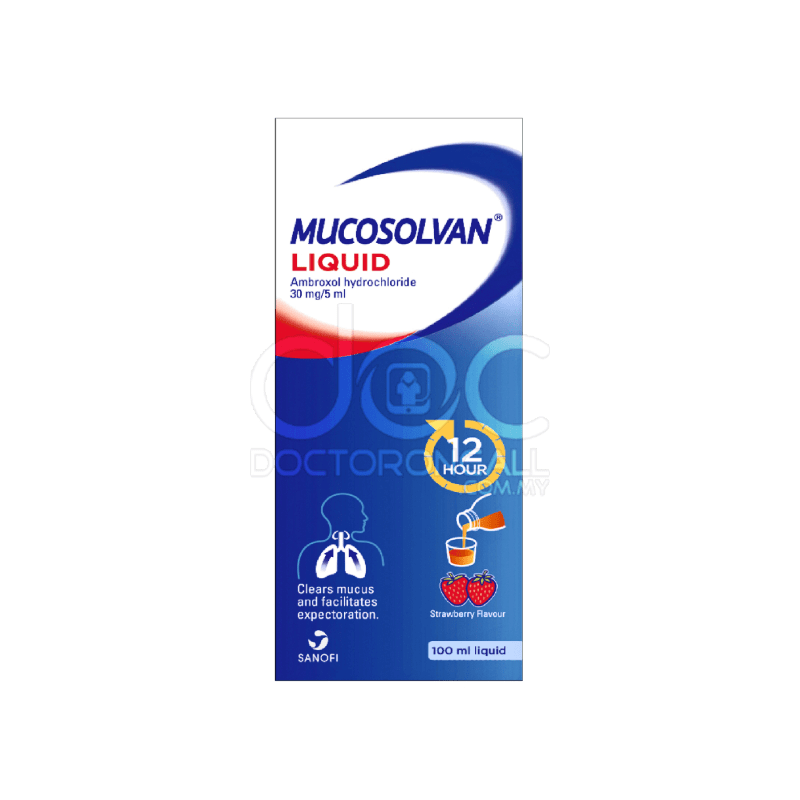 Mucosolvan Liquid - 100ml - DoctorOnCall Online Pharmacy