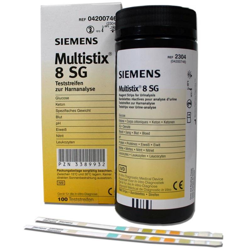 Multistix 8 Sg Strip 100s - DoctorOnCall Online Pharmacy