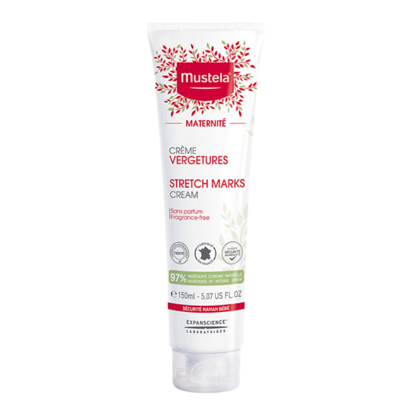 Mustela 3 in 1 Stretch Marks Cream (Fragrance Free) 150ml - DoctorOnCall Farmasi Online