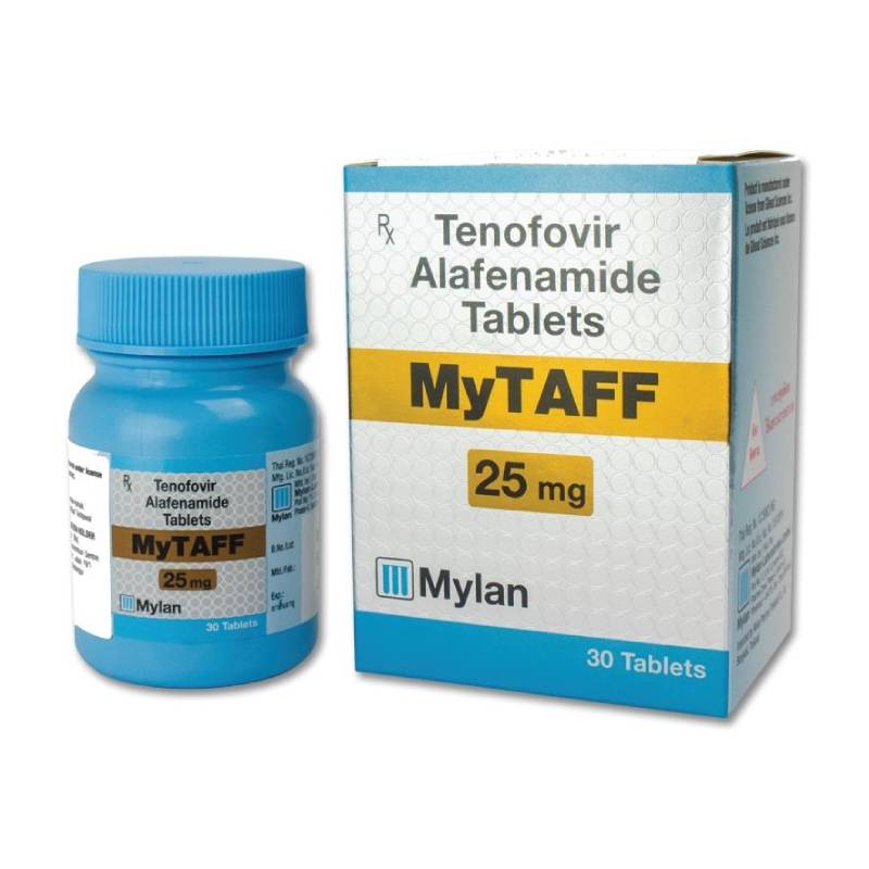 MyTaff 25mg (Tenofovir Alafenamide) Tablet 30s - DoctorOnCall Farmasi Online
