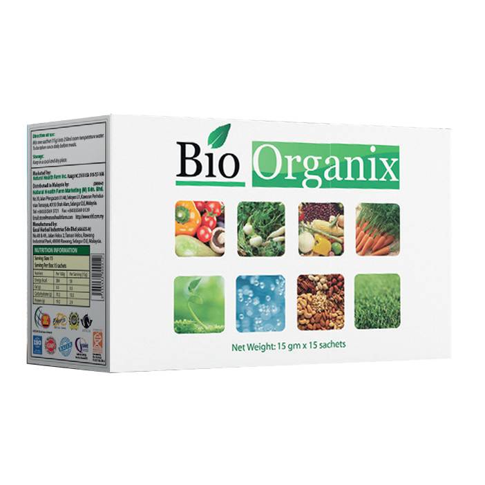 NHF Bio Organix Sachet (Original) 15g x15 - DoctorOnCall Farmasi Online