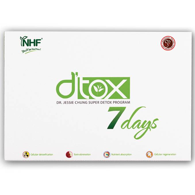 NHF Dr. Jessie Chung 7 Days Deep Cell Detox Program 7s - DoctorOnCall Farmasi Online
