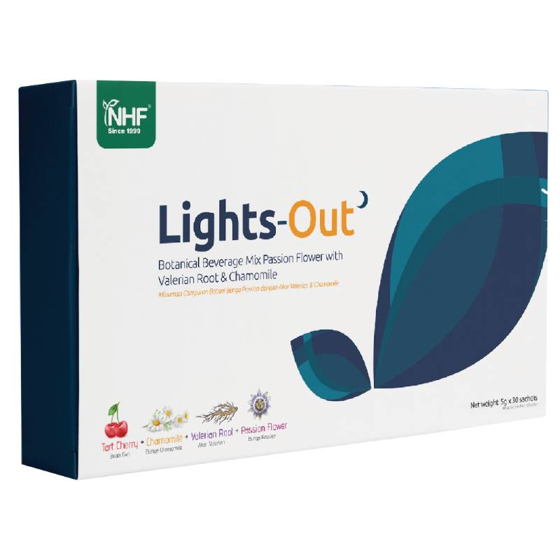 NHF Lights Out Botanical Beverage Sachet - 5g x30 - DoctorOnCall Online Pharmacy