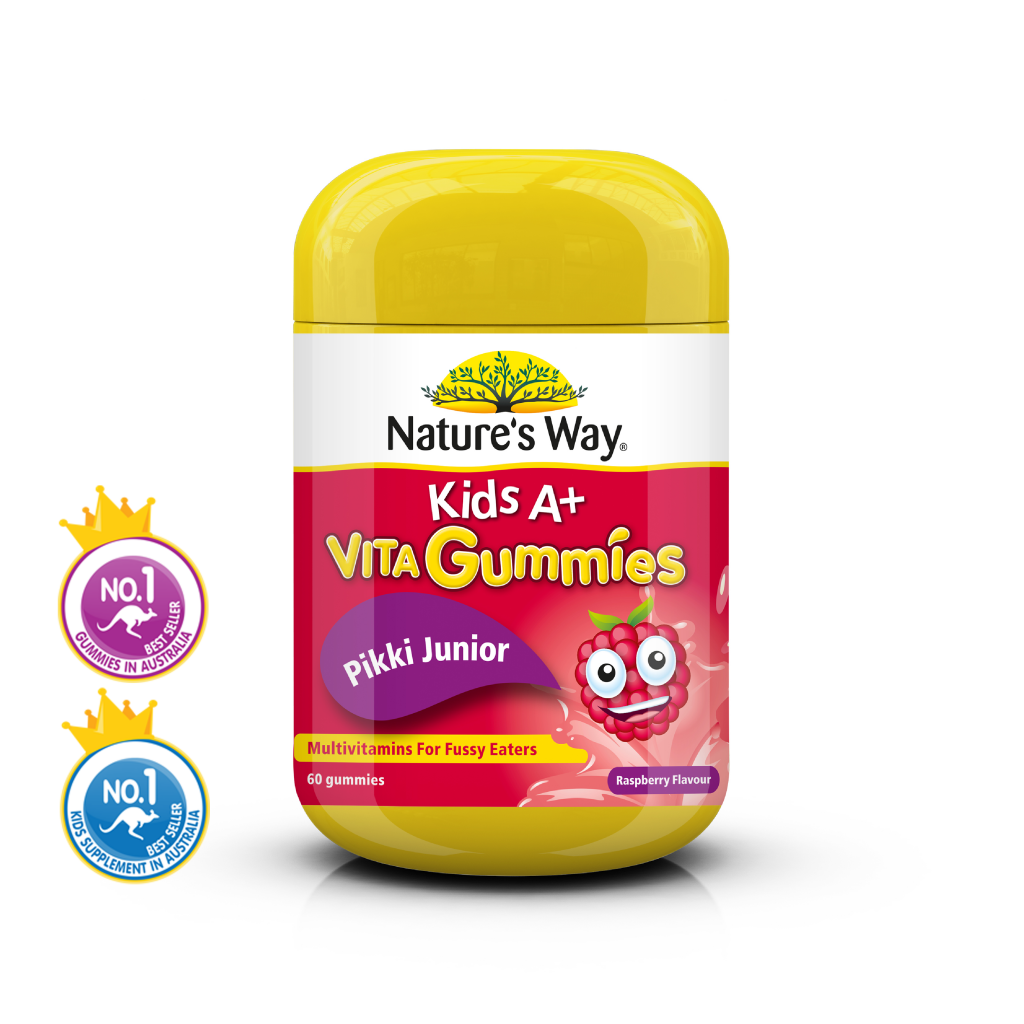 Nature's Way Kids A+ Vita Gummies Pikki Junior Gummies 60s - DoctorOnCall Online Pharmacy