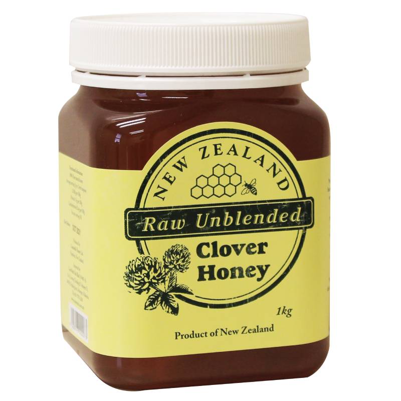 New Zealand Raw Unblended Clover Honey 500g - DoctorOnCall Farmasi Online