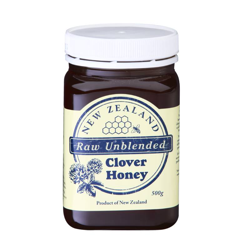 New Zealand Raw Unblended Clover Honey - 500g - DoctorOnCall Online Pharmacy