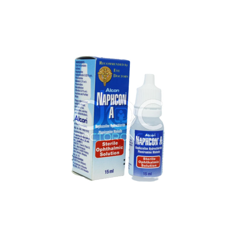 Alcon Naphcon A Eye Solution 15ml - DoctorOnCall Farmasi Online