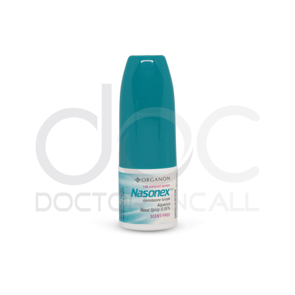 Nasonex 0.05% Aqueous Nasal Spray 140 doses - DoctorOnCall Online Pharmacy