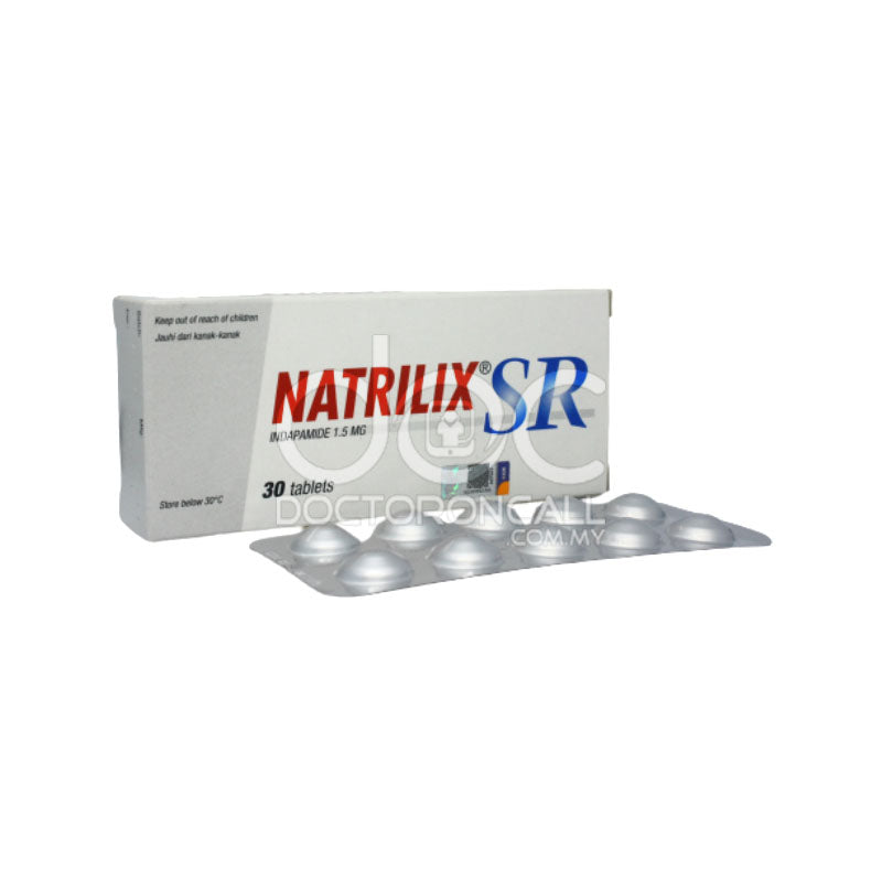 Natrilix 1.5mg SR Tablet 30s - DoctorOnCall Farmasi Online