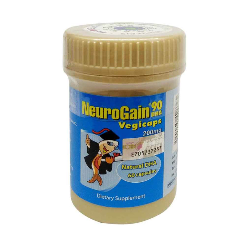 Neurogain 90 DHA 200mg Capsule 60s - DoctorOnCall Farmasi Online